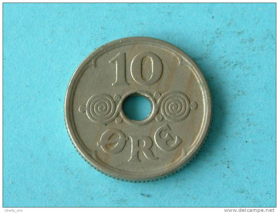 1924 - 10 ORE / KM 822.1 ( For Grade, Please See Photo ) !! - Dänemark