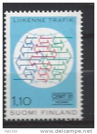 Finlande 1981 N°847 Ministres Des Transports - Ungebraucht