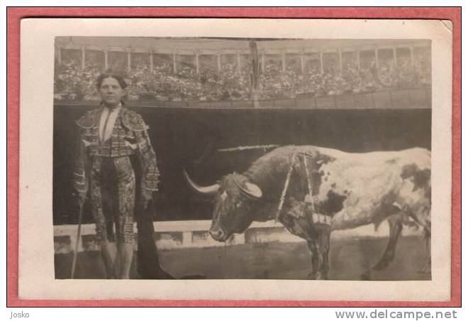 CORRIDA ( Spain Vintage Postcard ) España Espagne Espanha Las Corridas De Toros Español Spanish Bullfighting Bullfight - Corrida