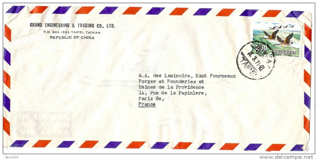 REF LBR31 / D - CHINE LETTRE MODERNE - Covers & Documents