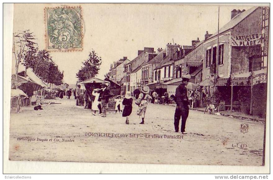 Pornichet....Le Vieux Pornichet..Marché - Pornichet