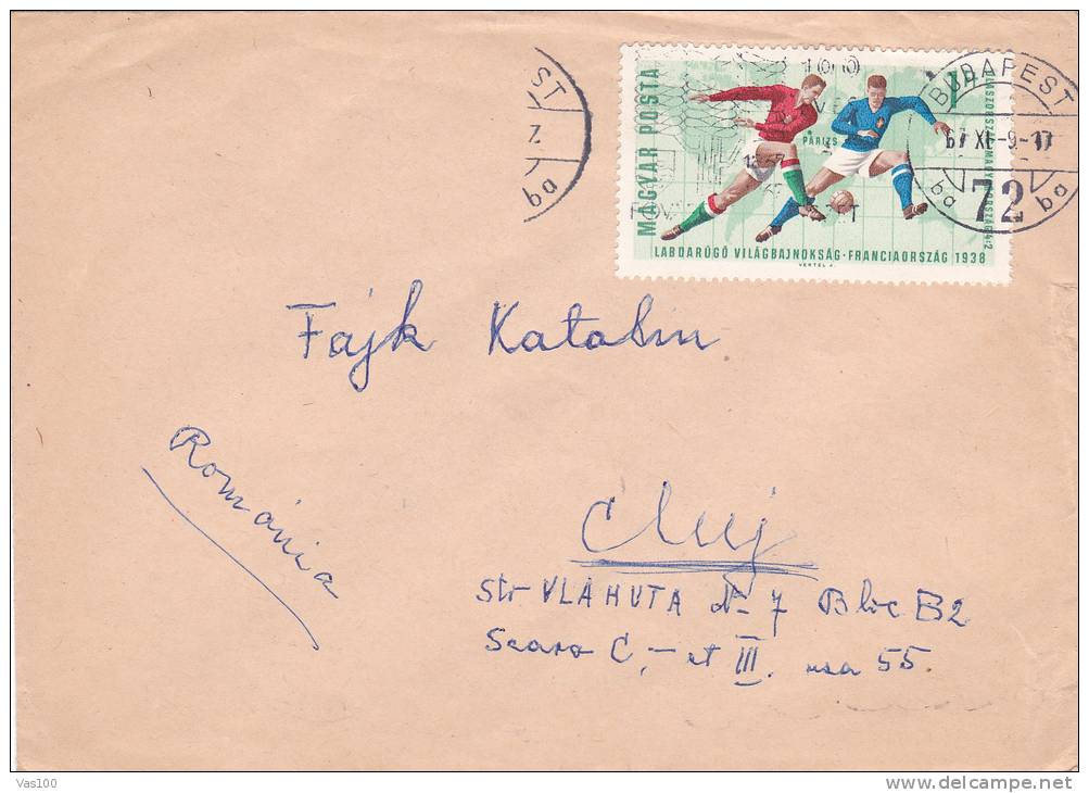 World Campionship FOOTBALL ,SOCER Stamps On  Covers,Hungary. - 1974 – Germania Ovest