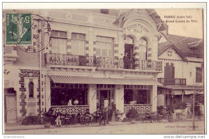 Pornic... Le Grand Casino  Du Mole       (voir Scan) - Pornic