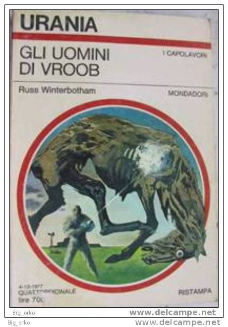 FANTASCIENZA - Urania 737 Gli Uomini Di Vroob Winterbotham - Science Fiction Et Fantaisie