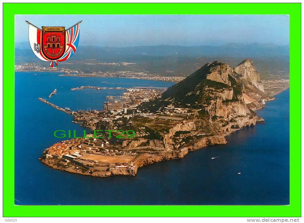 GIBRALTAR - VIEW ON THE CITY - ROCK PHOTOGRAPHIC SERVICE - - Gibraltar