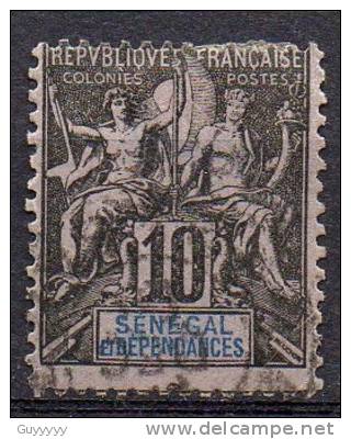 Sénégal - 1892/93 - N° Yvert : 12 - Oblitérés