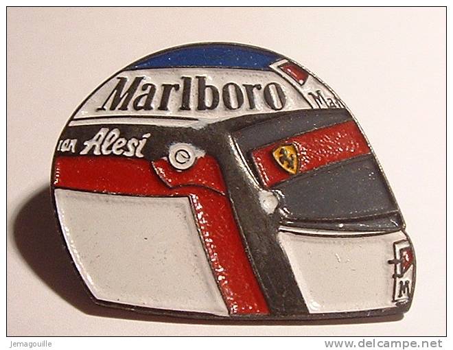 Pin´s - Casque Marlboro Jean ALESI - Automobile - F1