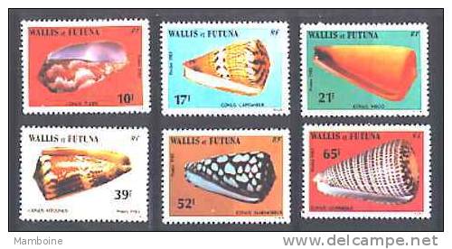 Wallis Et Futuna 1983 .coquillages  N 306 / 311  Neuf X X (serie Compl.) - Unused Stamps