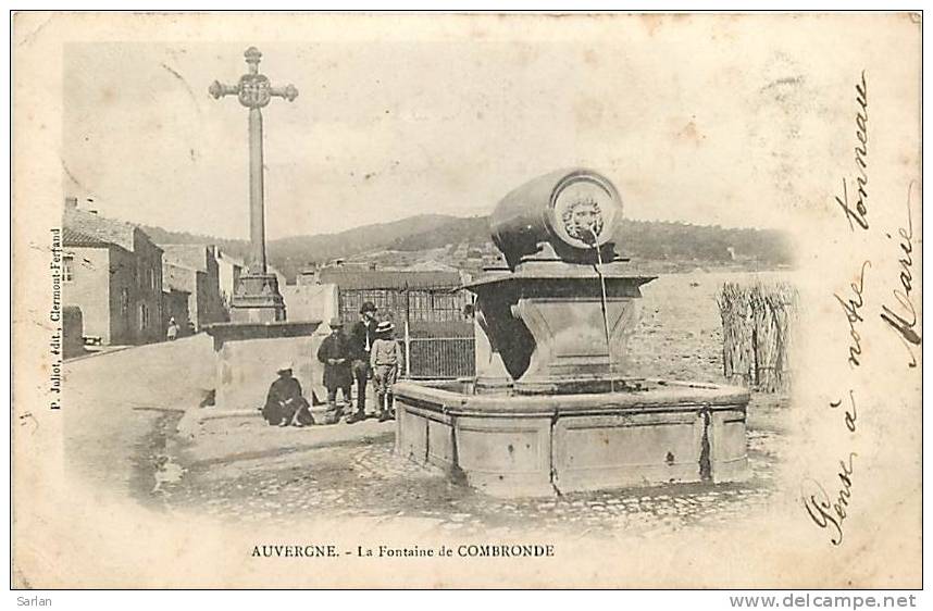 63 , COMBRONDE , La Fontaine ( Tonneau ) , *117 10 - Combronde