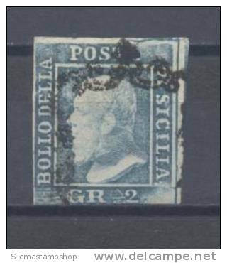 SICILY - 2GR. PLATE 1, POSITION 58 - V4707 - Sicily