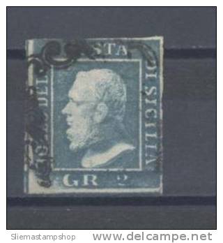 SICILY - 2GR. PLATE 1, POSITION 62 - V4711 - Sicilië