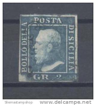 SICILY - 2GR. PLATE 1, POSITION 73 - V4716 - Sicile