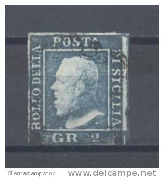 SICILY - 2GR. PLATE 1, POSITION 75 - V4717 - Sicile