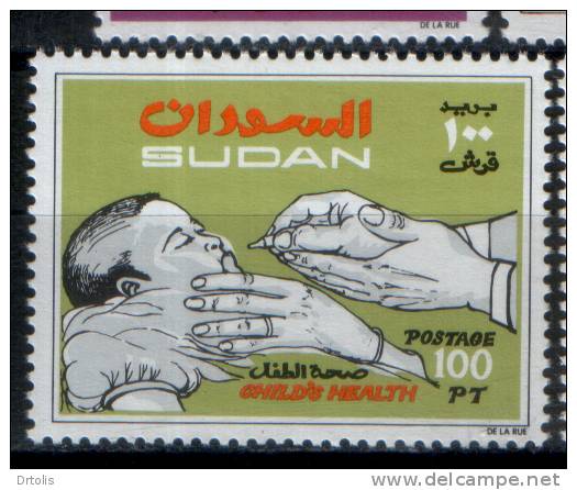 MEDICINE / CHILD SURVIVAL / BREAST FEEDING / VACCINATION / POLIO VACCINE/GROWING CHART/SUDAN 1988 / MNH / VF/ 5 SCANS. - Geneeskunde