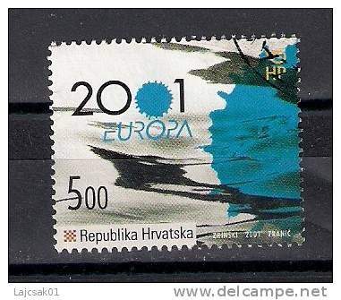 Croatia 2001.Europa Cept  Used 5.00 Kuna - 2001