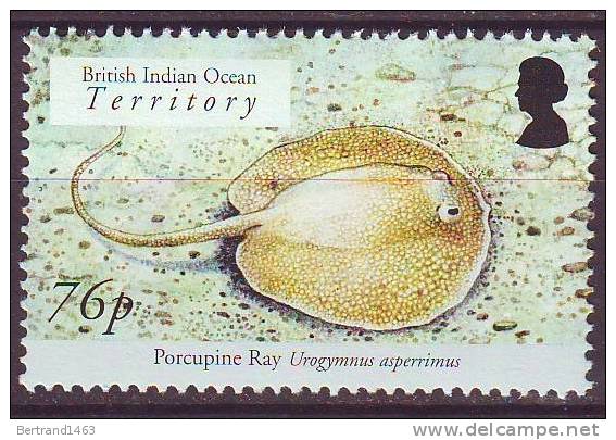 OCEAN INDIEN BRITANIQUE. 2005 YT N° 333**. Faune Marine - British Indian Ocean Territory (BIOT)