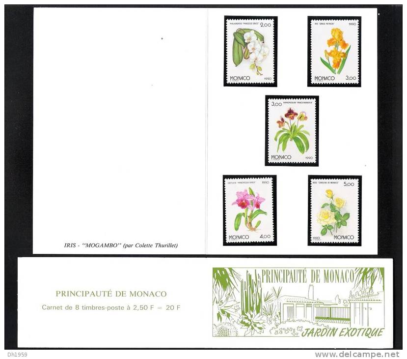 LOT MONACO PREO SAISONS IRIS EXPO´90 OSAKA CARNETS CACTUS FLORE  FLORA FRUIT FLOWERS BLUMEN - Cactus