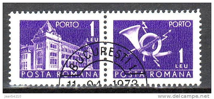 ROUMANIE - Timbre-taxe N°132a Oblitéré - Postage Due