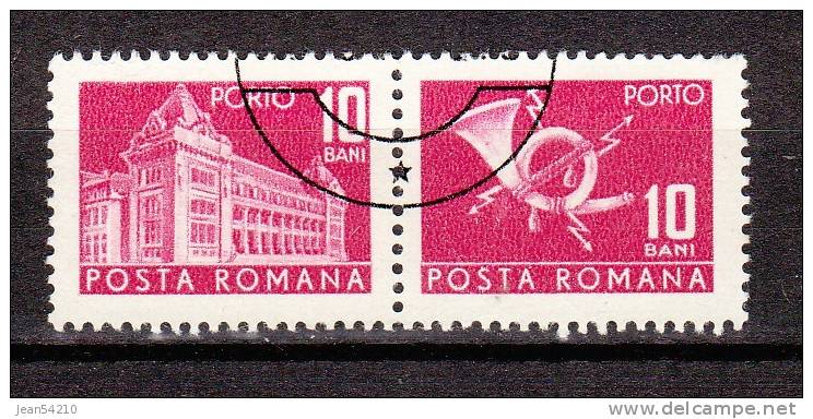 ROUMANIE - Timbre-taxe N°129a Oblitéré - Postage Due