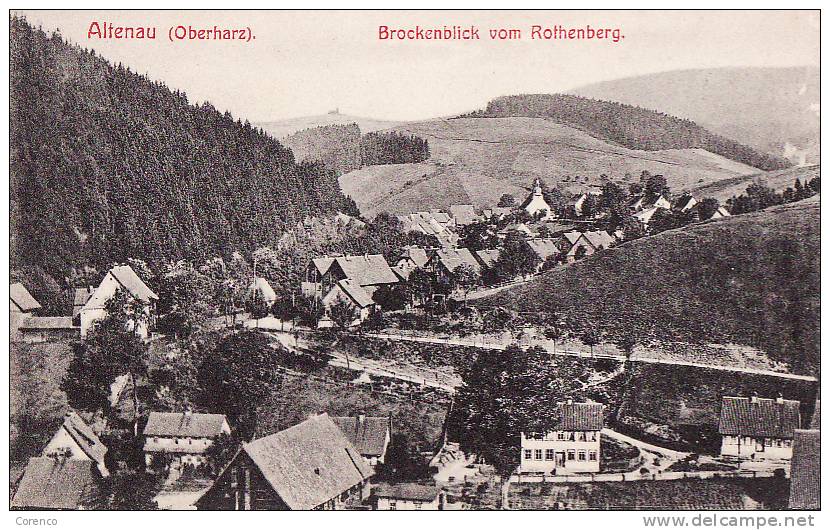 7078    HARTZ   ALTENAU   Blick Vom  Rothenberg  Non écrite - Altenau