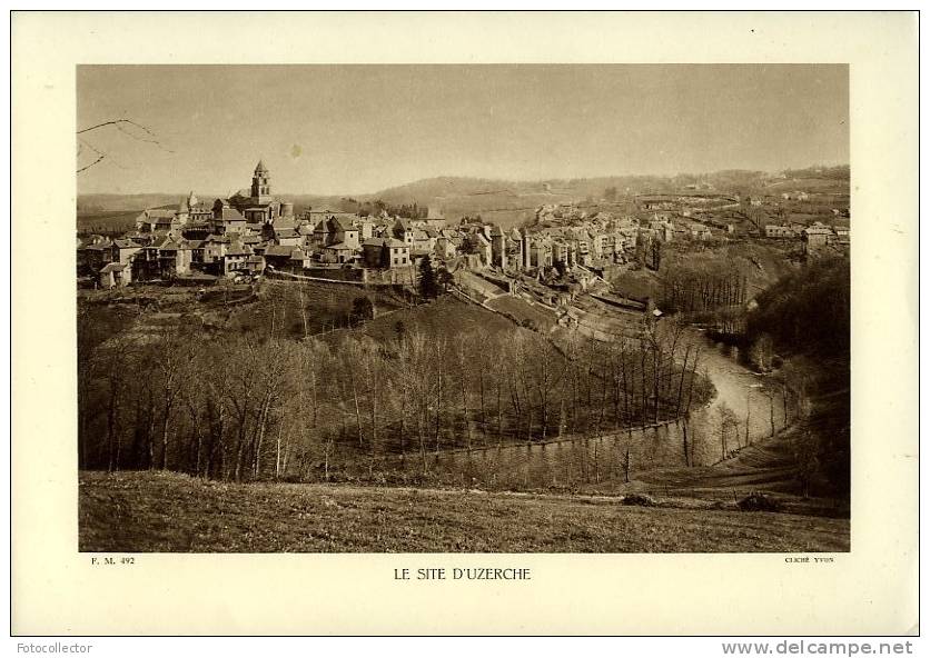 Uzerche Vers 1935 Cliché Yvon (19) - Other & Unclassified