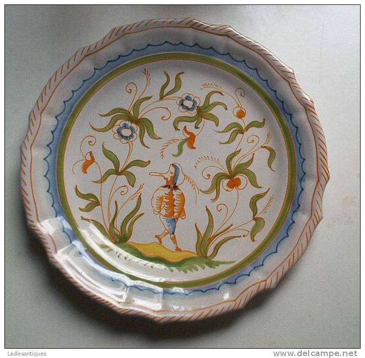 Italy Design Grotesque - Assiette Decorative - Bord - Plate - AS 2064 - Non Classés