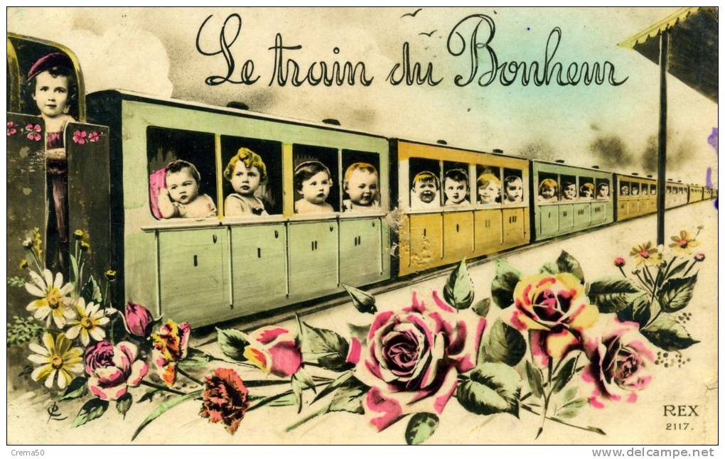 LE TRAIN DE BONHEUR - Bébés - Autres & Non Classés