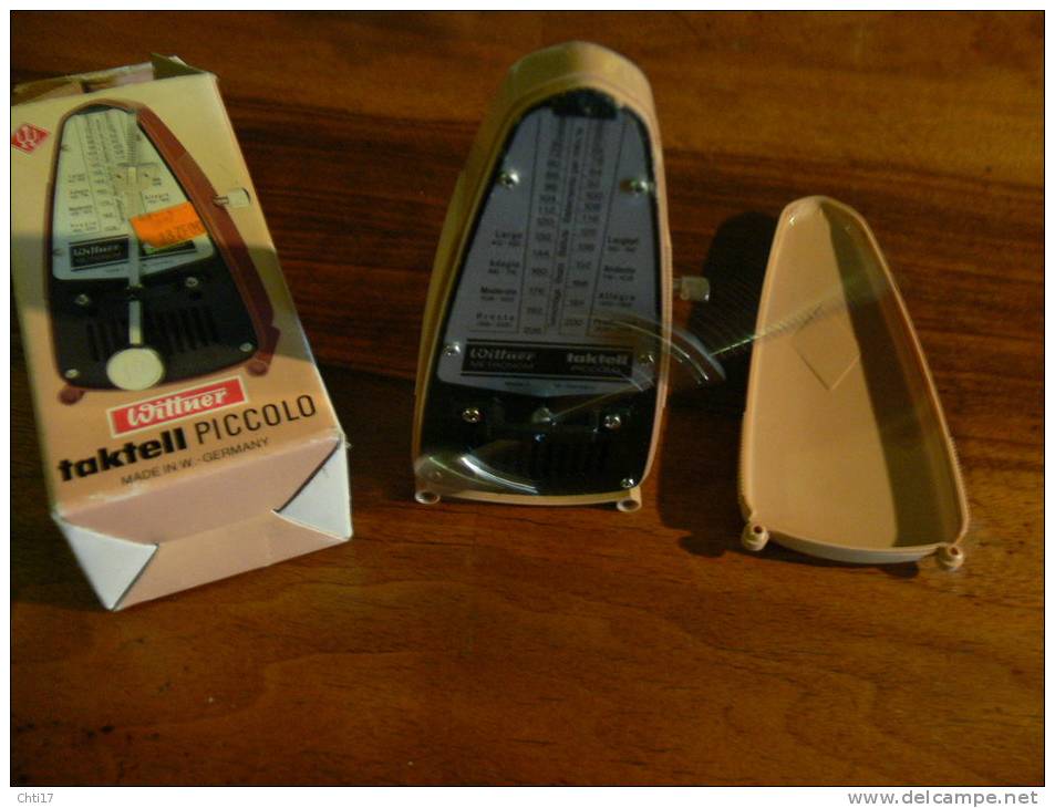 METRONOME WITTNER TAKTELL PICCOLO - Musikinstrumente