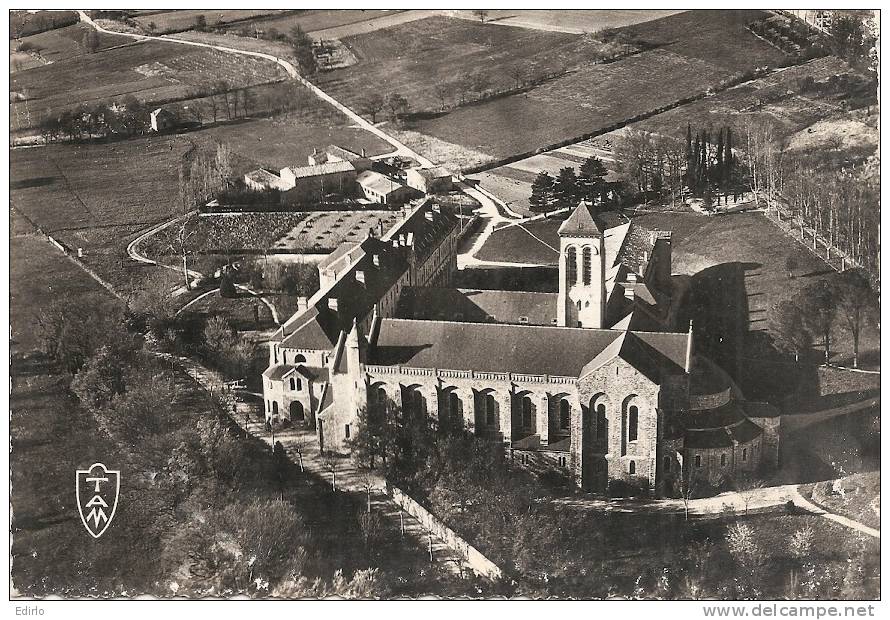 DOURGNE Abbaye St Benoit D'En Calcat Vue Aérienne  Neuve Excellent état - Dourgne