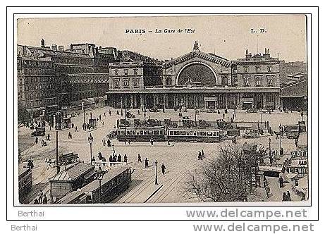 75 PARIS 10 - La Gare De L Est 2 - Arrondissement: 10