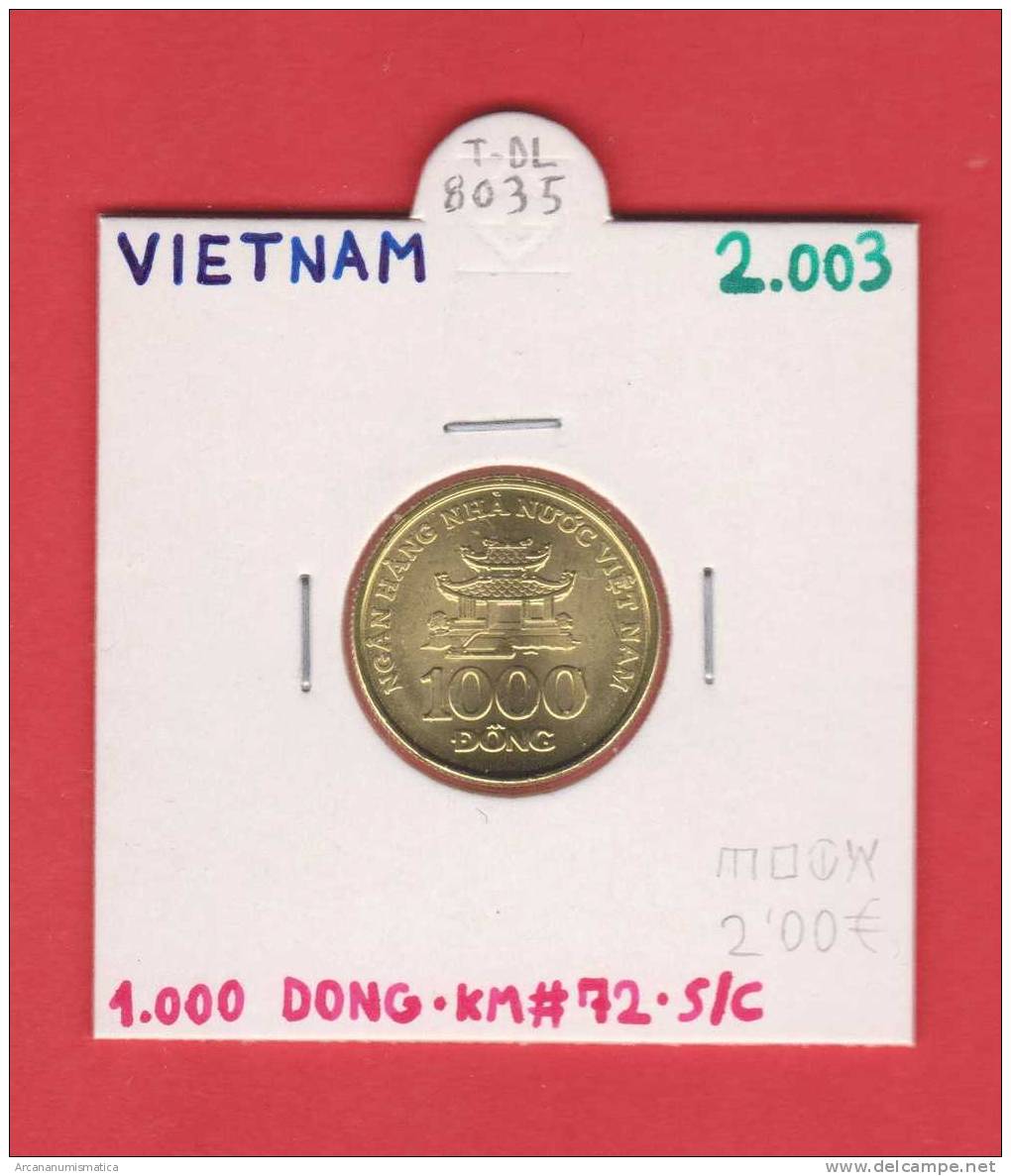 VIETNAM    1.000  DONG   2.003   KM#72     SC/UNC      DL-8035 - Viêt-Nam