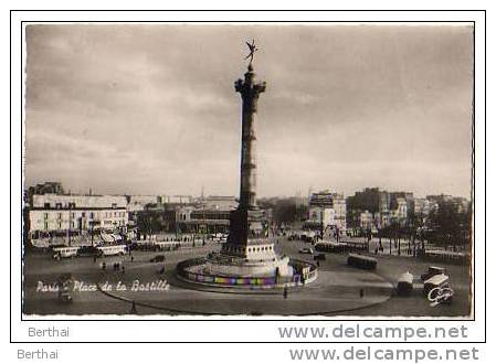 75 PARIS 11 - Place De La Bastille (Ancienne Gare) - Distrito: 11