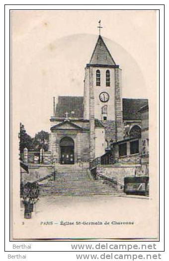 75 PARIS 11 - Eglise St Germain De Charonne - Distrito: 11