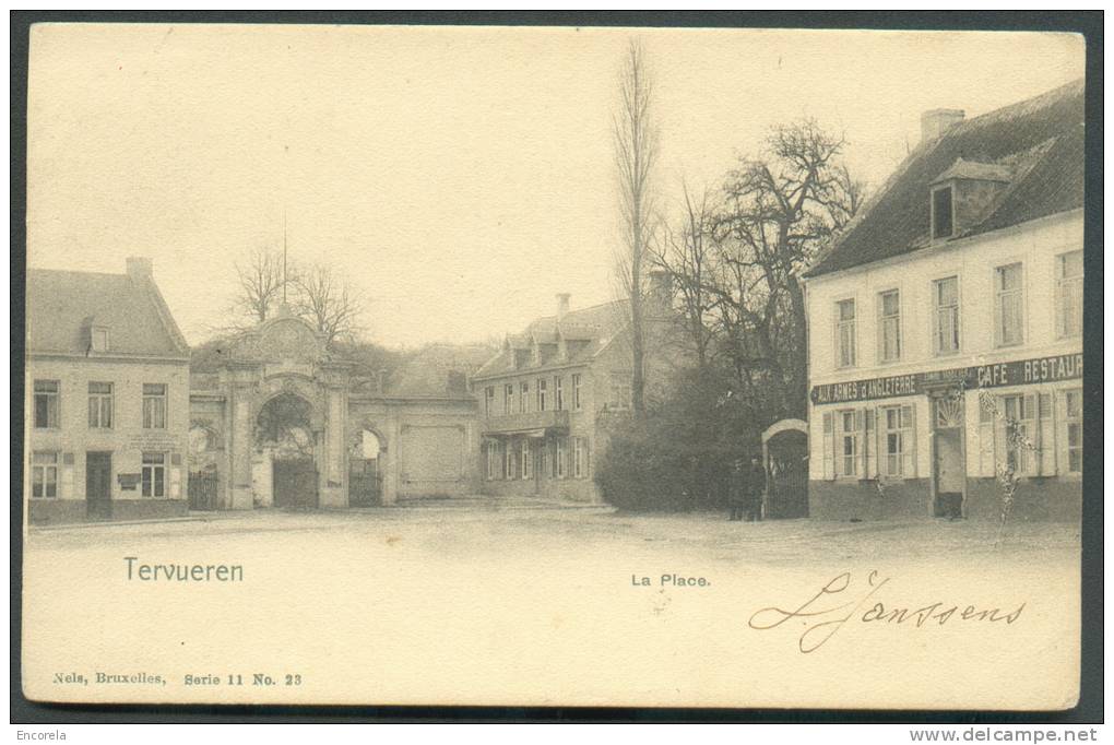 CV De TERVUEREN - La Place Café Aux Armes D´Angleterre- 7074 - Tervuren