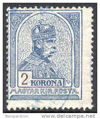 Hungary #64 Used 2k Grey Blue From 1901 - Used Stamps