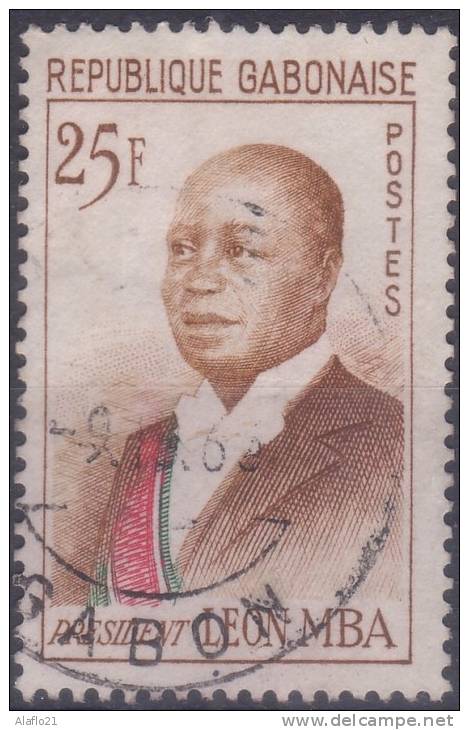 £9 - GABON -  N° 159B - OBLITERE - Gabon