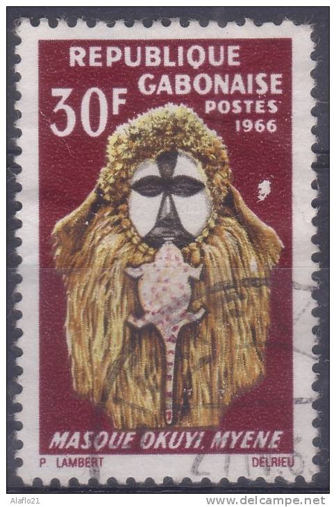 £9 - GABON -  N° 190 - OBLITERE - Gabon (1960-...)