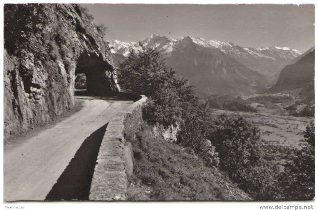 Brünig-Hasliberg - Strassentunnel - Hasliberg