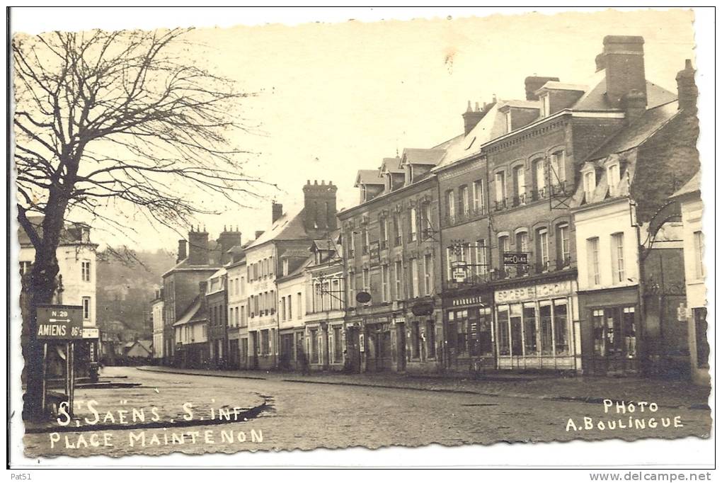 76 -  Saint Saens : Place Maintenon - Saint Saens