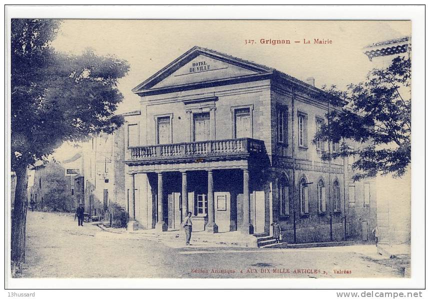 Carte Postale Ancienne Grignan - La Mairie - Grignan