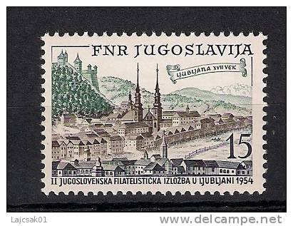 Yugoslavia 1954. Philatelic Exhibition JUFIZ II MNH Mi.750 - Ongebruikt