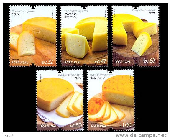 PORTUGAL 2011 5V ** (MNH) Fromages Portugais II - Ungebraucht