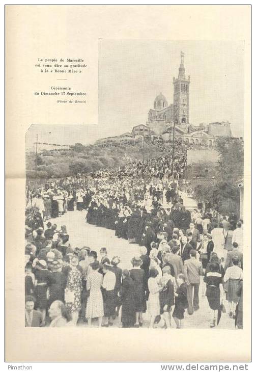 Comment Fut Délivrée Notre - Dame De La Garde  Par Le Chamoine L.GROS ( Petit Fascicule De 15 Pages)rare - Historia