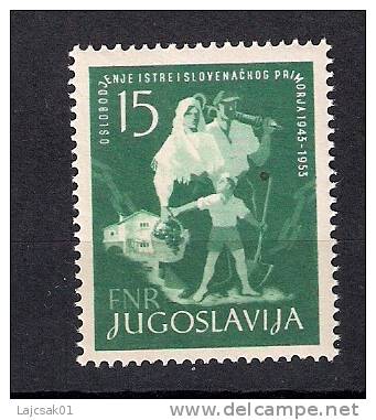 Yugoslavia 1953. Liberation Of Istra Istria   MNH Mi.733 - Unused Stamps