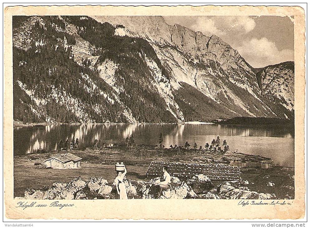 AK 9 Idyll Am Bergsee -1. 9. 37 19-20 SULINGEN * B * Nach Recklinghausen Mit 1 X 6 PF Deutsches REICH - Diepholz