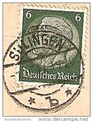 AK 9 Idyll Am Bergsee -1. 9. 37 19-20 SULINGEN * B * Nach Recklinghausen Mit 1 X 6 PF Deutsches REICH - Diepholz