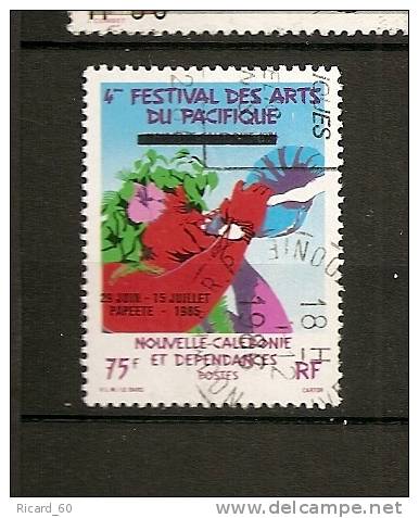 Timbre Oblitéré De Nouvelle Calédonie, N°506 Y Et T, 1985, Festival Des Arts Du Pacifique - Used Stamps