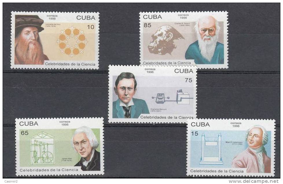 NEUF SERIE COMPLETE YVERT N°3510.3514 CUBA - Unused Stamps