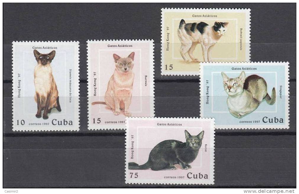 NEUF SERIE COMPLETE YVERT N°3600.3604 CUBA - Unused Stamps