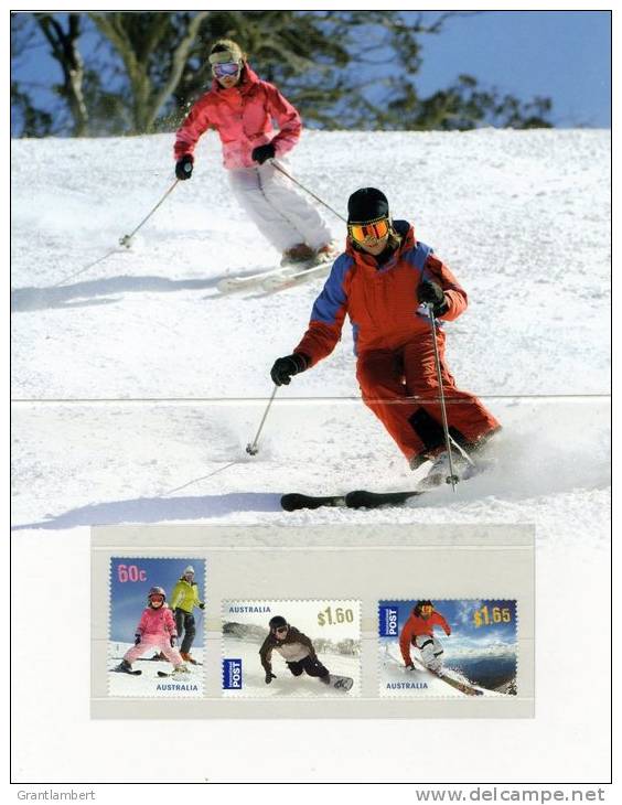 Australia 2011 Skiing Presentation Pack - See 2nd Scan - Presentation Packs